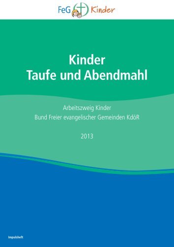 Kinder Taufe und Abendmahl - Bund Freier evangelischer ...