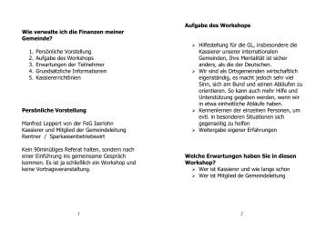 Seminar: Finanzen - Manfred Leppert - Bund Freier evangelischer ...