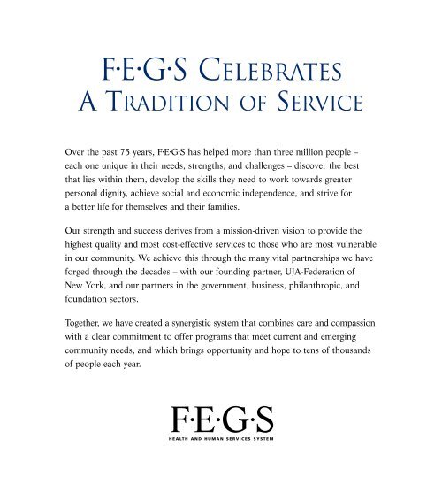 2009/10 Annual Report - FEGS