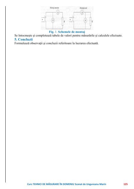 CURS TEHNICI DE MASURARE IN DOMENIU M3 - Modulul 5