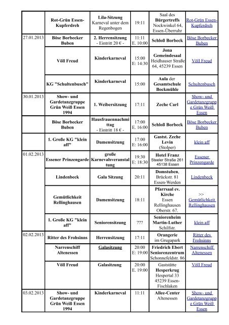 FEK - Festkomitee Essener Karneval e.V.