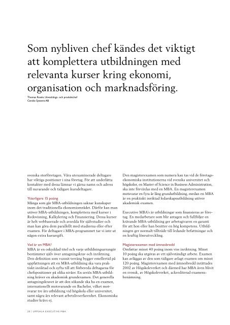 Vår broschyr (pdf) - Företagsekonomiska institutionen - Uppsala ...