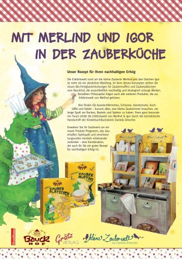 Mit Merlind und igor in der Zauberküche - Grätz-Verlag
