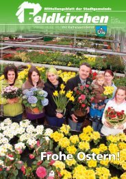 Frohe Ostern! - bei der Stadtgemeinde Feldkirchen in Kärnten