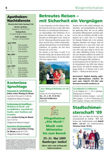 Frohe Ostern! - bei der Stadtgemeinde Feldkirchen in Kärnten