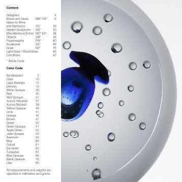 to download our PDF with the news from 2011 - Studio Glashyttan i ...