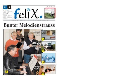 Bunter Melodienstrauss - Mediarbon - felix