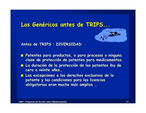 Medicamentos genéricos y el Acuerdo de los ADPIC ... - Femeba