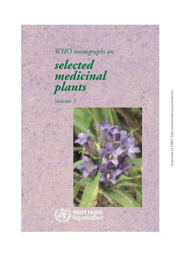 selected medicinal plants - Femeba