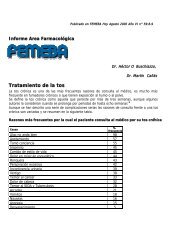 Tratamiento de la tos - Femeba