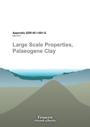 Large Scale Properties, Palaeogene Clay May 2012 - Femern