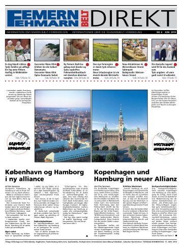 København og Hamborg i ny alliance Kopenhagen und Hamburg in ...