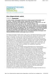 Artikel als PDF - Feministisches Institut Hamburg