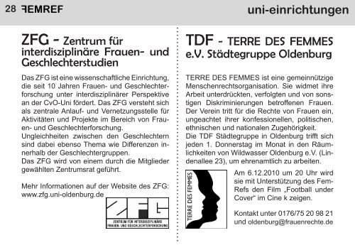 in eigener sache - Autonomes Feministisches Referat der Uni ...