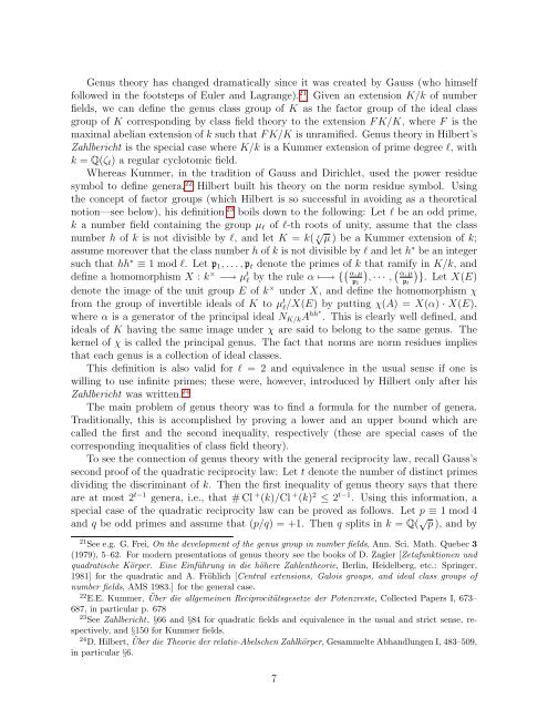 Introduction to the English Edition of Hilbert's Zahlbericht