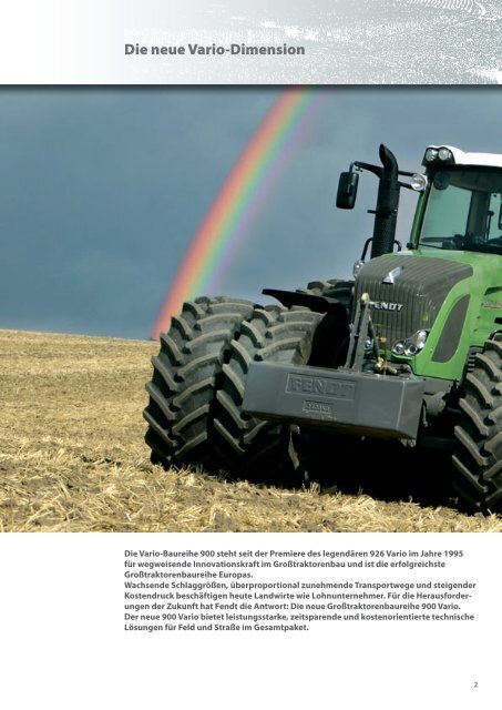 Fendt 900 Vario - AGCO GmbH