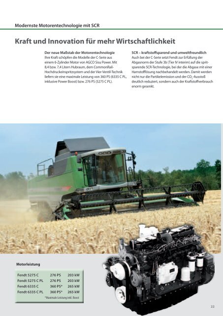 Fendt C-Serie - AGCO GmbH