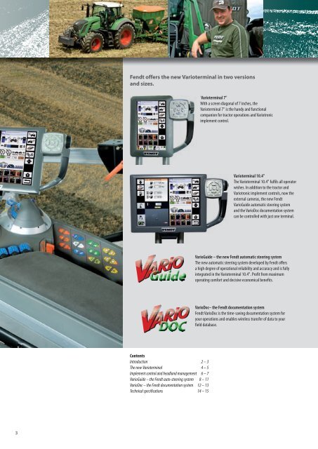 Fendt Variotronic - AGCO GmbH