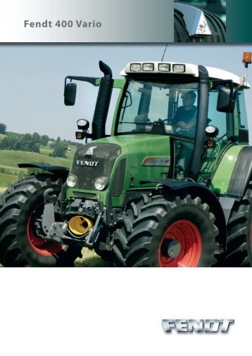 Fendt 400 Vario - AGCO GmbH