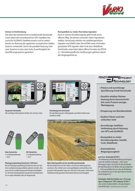 Fendt Variotronic - AGCO GmbH