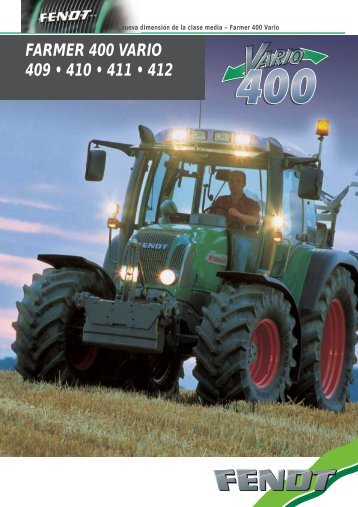 FARMER 400 VARIO 409 • 410 • 411 • 412 - AGCO GmbH