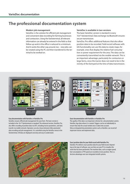 Fendt Variotronic - AGCO GmbH