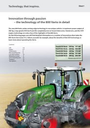 Innovation through passion – the technology of the 800 Vario in detail