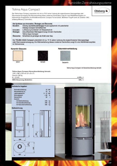 Zentralheizungssystem Gas-Kaminöfen - Eisen Fendt GmbH