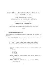 Tutorial MSP430 - SERIAL - Faculdade de Engenharia