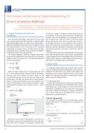 Error Correction Methods