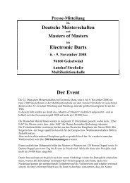 Electronic Darts Der Event - Autohof Strohofer