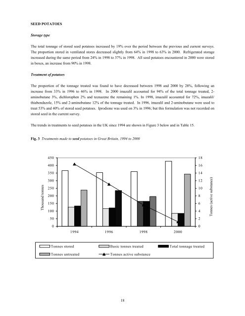 Potato Stores in Great Britain - The Food and Environment Research ...