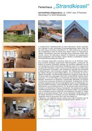 Ferienhaus „Strandkiesel“ - Ferienvermietung-online.de