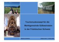 können sie die Präsentation als PDF herunterladen - Gößweinstein