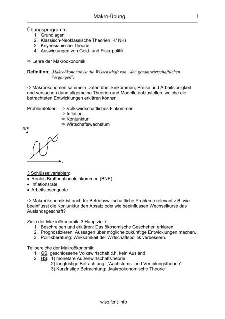 Makro-Übung