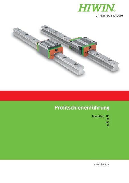 Profilschienenführung