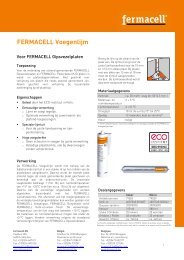 FERMACELL Voegenlijm - Fermacell.be
