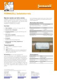 Productblad FERMACELL Isolatiekorrels - Fermacell.be