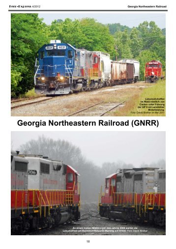 Georgia Northeastern Railroad (GNRR) - Fern-Express