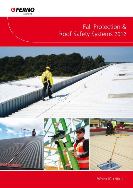 Fall Protection & Roof Safety Systems 2012 - Who-sells-it.com