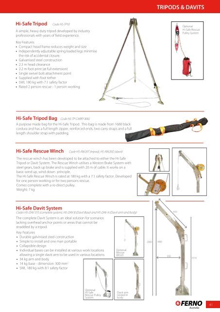 Height Safety Catalogue - Ferno