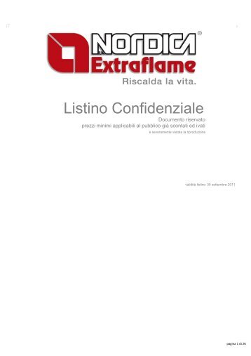 la nordica - listino pvp italia.pdf - Ferramenta.Biz