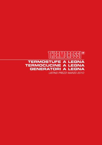 thermorossi listino rosso 2010.pdf - Ferramenta.Biz