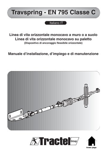 Travspring - EN 795 Classe C - Ferramenta.Biz