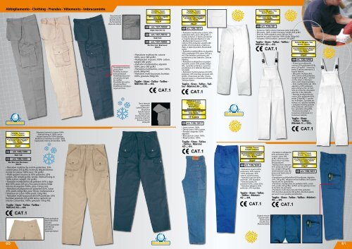 Orlo a manichetta Pantaloni Cargo Nero