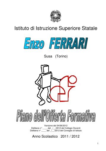 Piano di Offerta Formativa POF - "Enzo Ferrari" di Susa