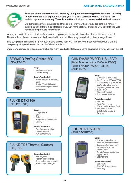 Power Analysers & Recorders cont'd. - Ferret