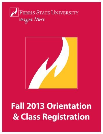 Download Orientation Booklet - Ferris State University