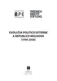 EVOLUŢIA POLITICII EXTERNE A REPUBLICII MOLDOVA (1998 ...