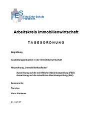 Unterlagen ImmobilienArbeitskreis_21_11_07 - Fritz - Erler Schule